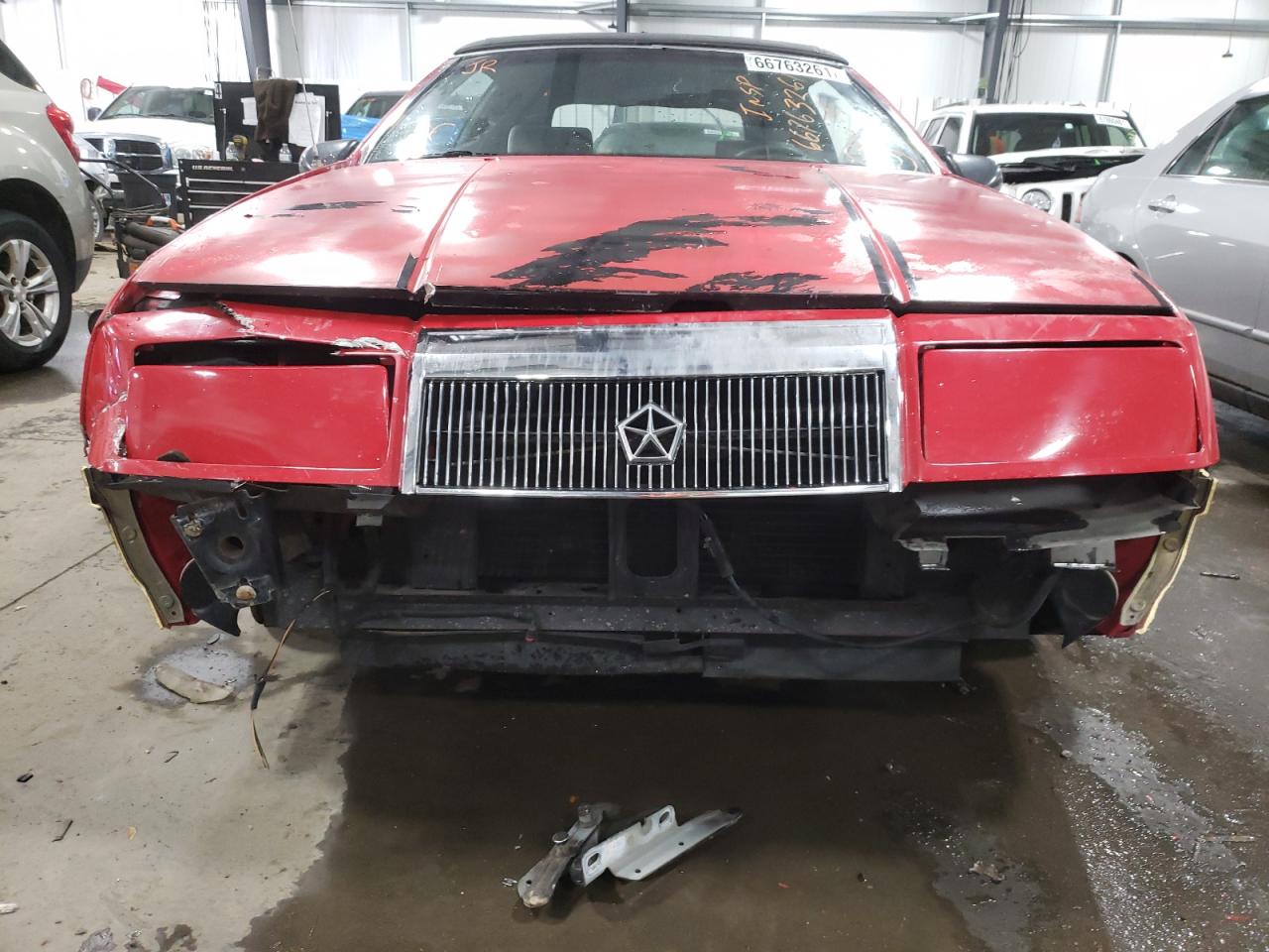 Photo 9 from auction – 1992 CHRYSLER LEBARON with VIN 1C3XU4536NF290735