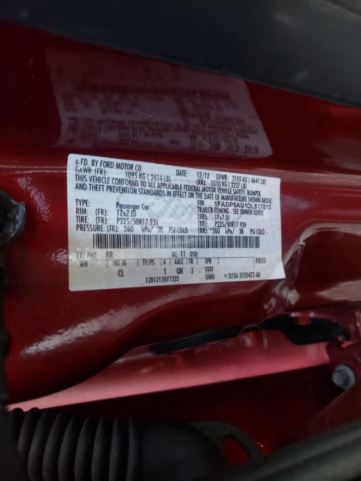Photo 10 from auction – 2013 FORD C-MAX SE with VIN 1FADP5AU1DL517815