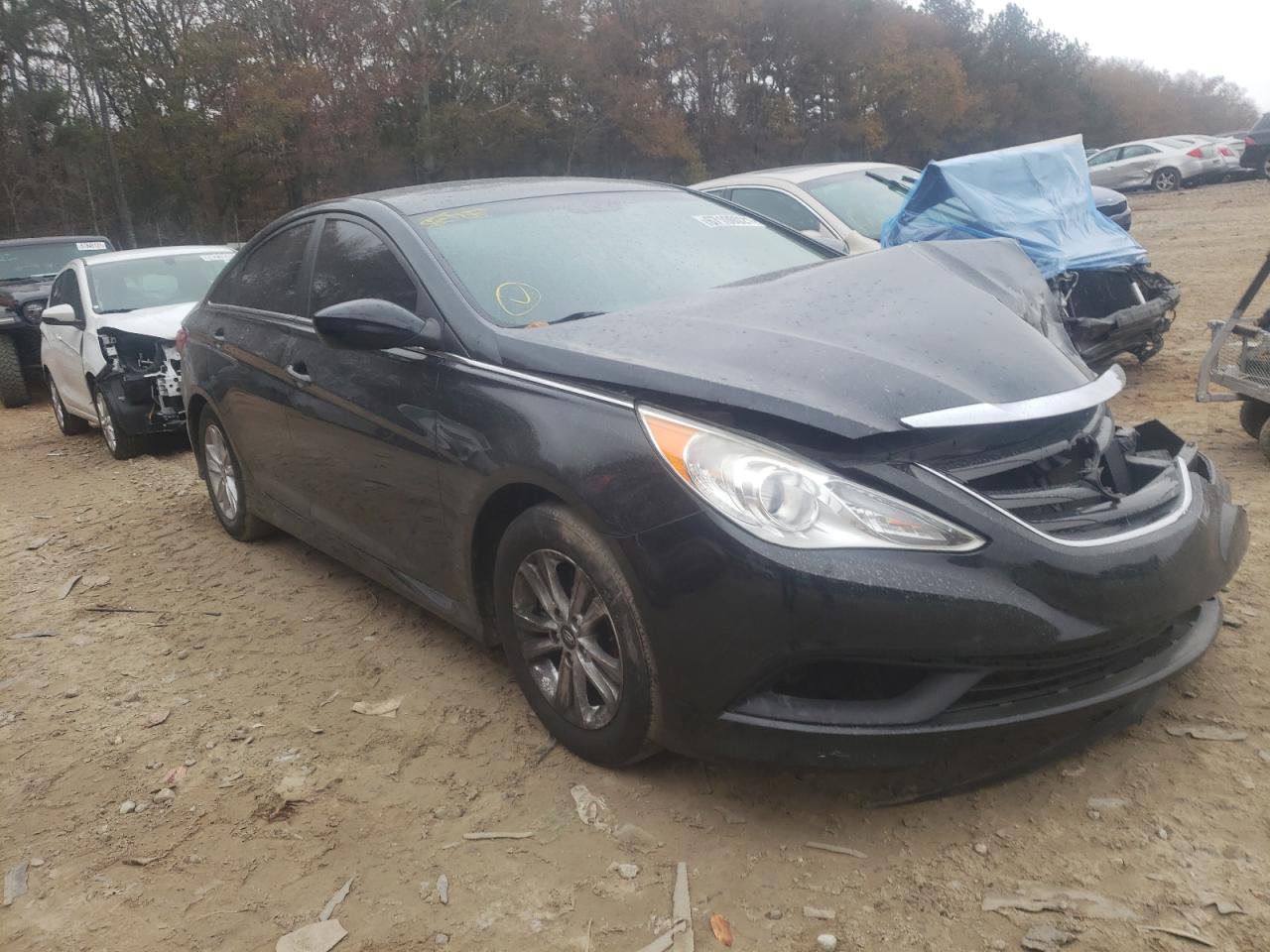 Photo 1 from auction – 2014 HYUNDAI SONATA GLS with VIN 5NPEB4AC9EH880352