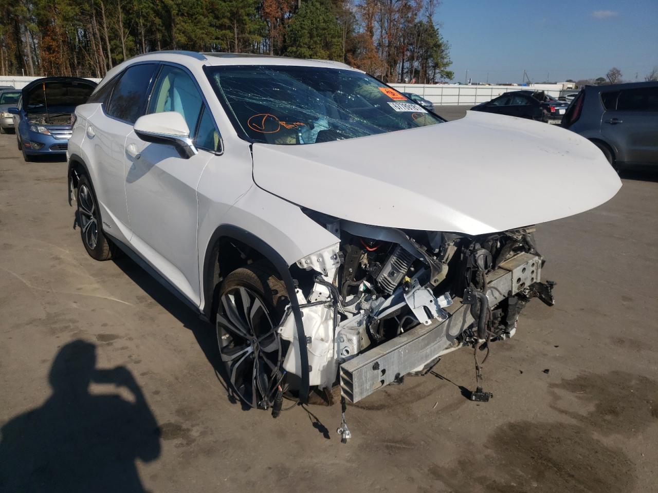 LEXUS RX 450H BA 2017 with VIN 2T2BGMCA0HC013201 - Photo from auction