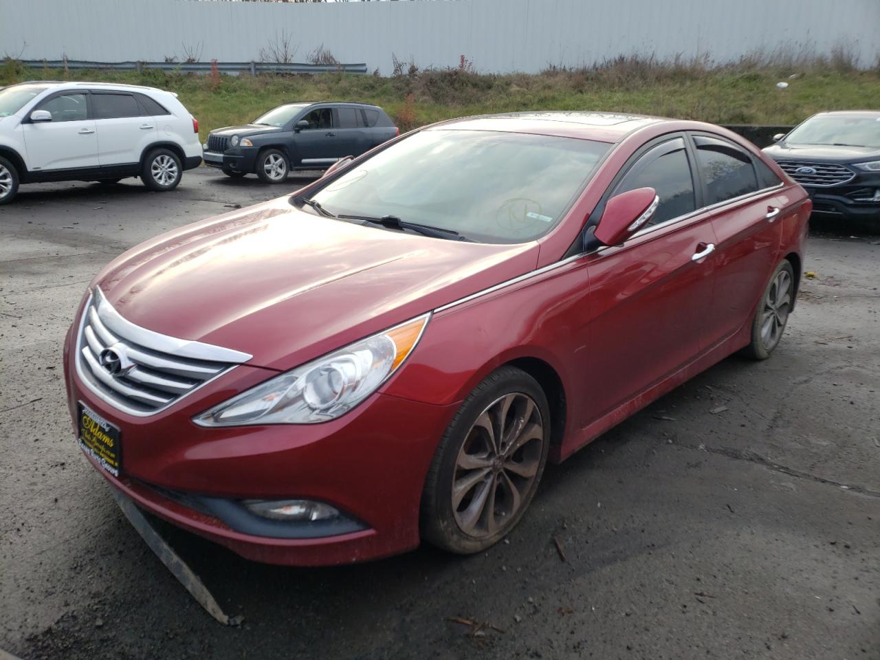 Photo 2 from auction – 2014 HYUNDAI SONATA SE with VIN 5NPEC4AC8EH852376