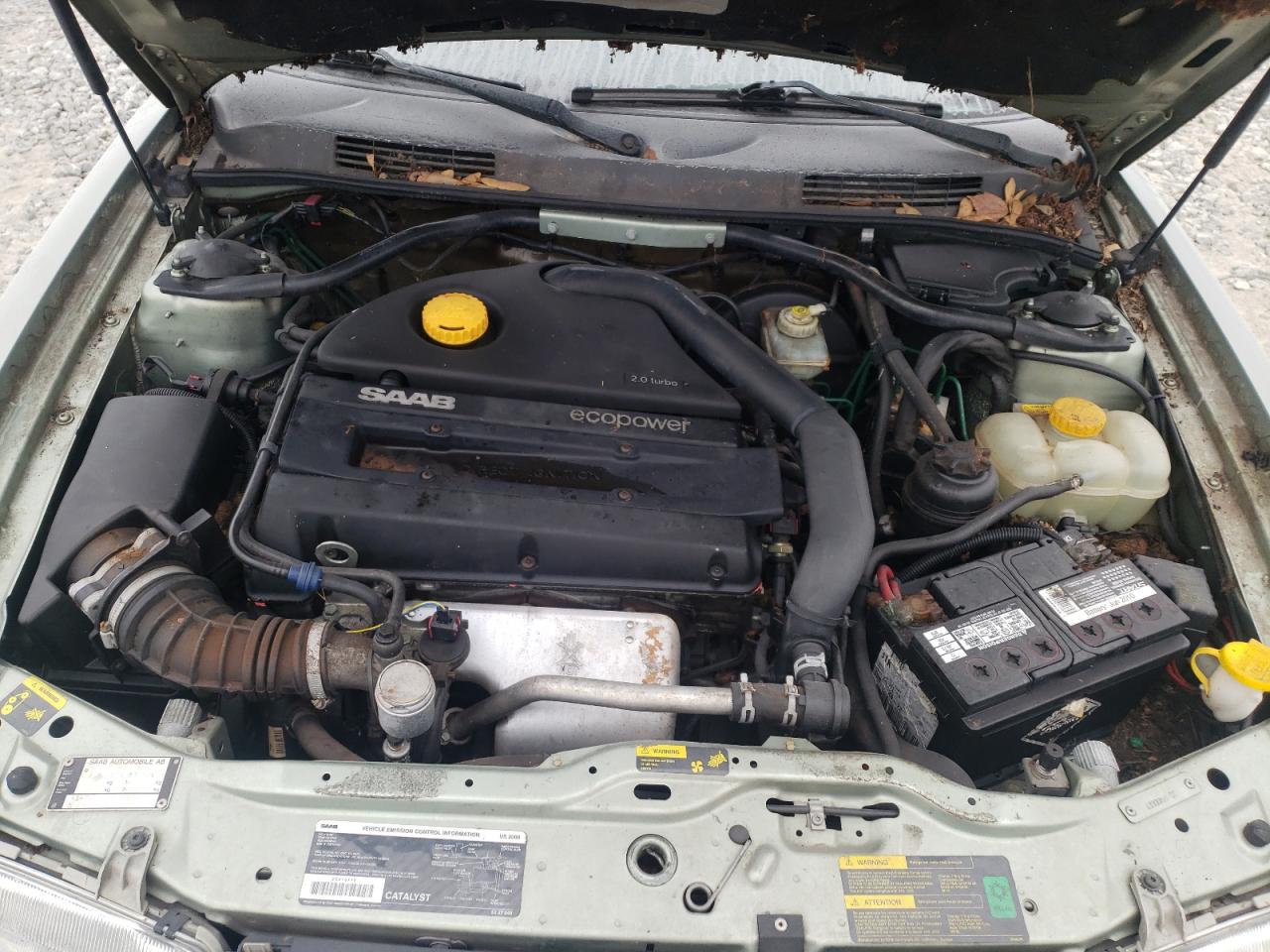 Photo 7 from auction – 2000 SAAB 9-3 with VIN YS3DD55H0Y2032408