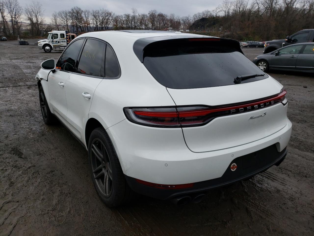 Photo 3 from auction – 2021 PORSCHE MACAN S with VIN WP1AB2A50MLB35227