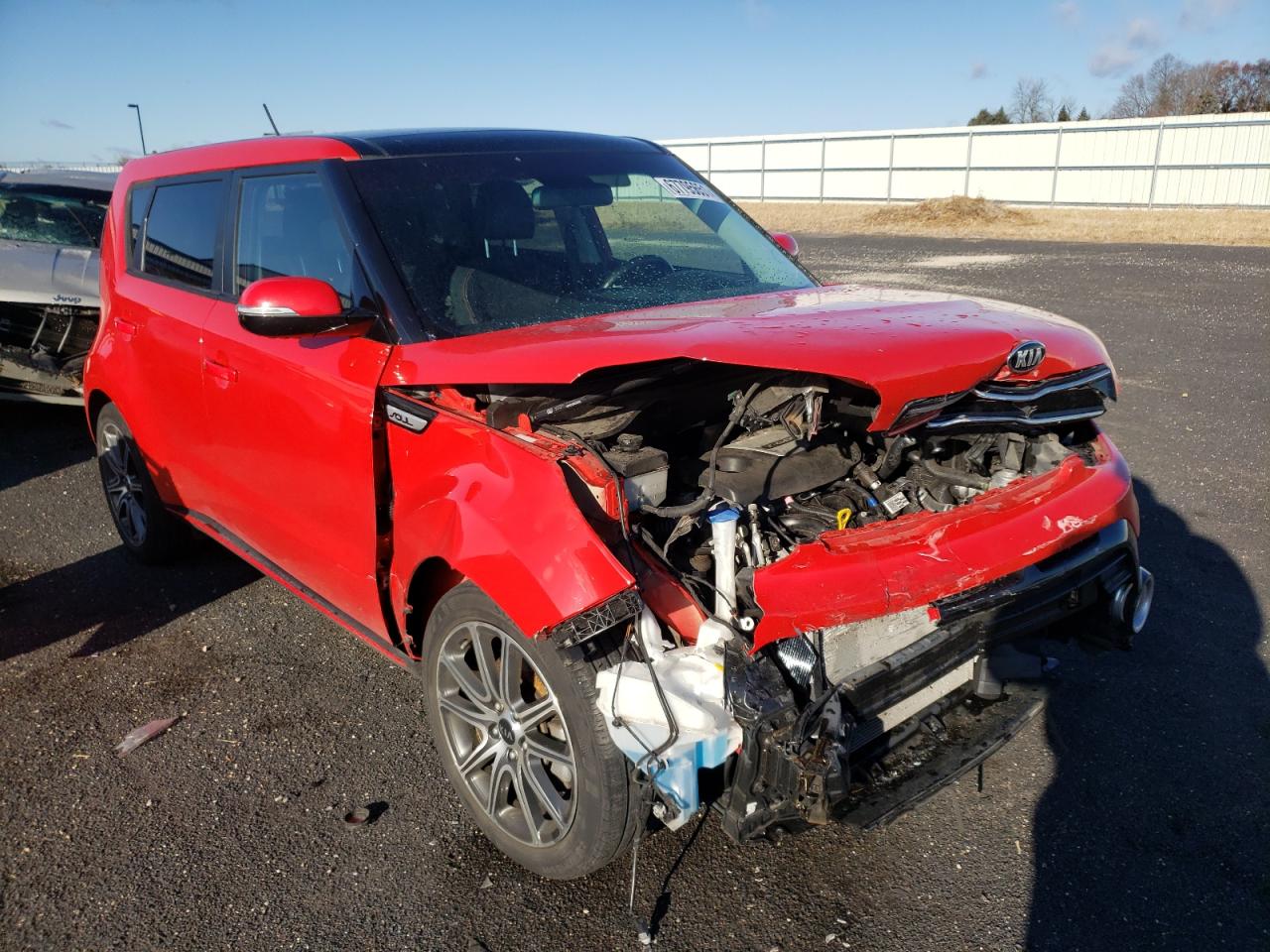 KIA SOUL ! 2018 with VIN KNDJX3AA6J7532063 - Photo from auction