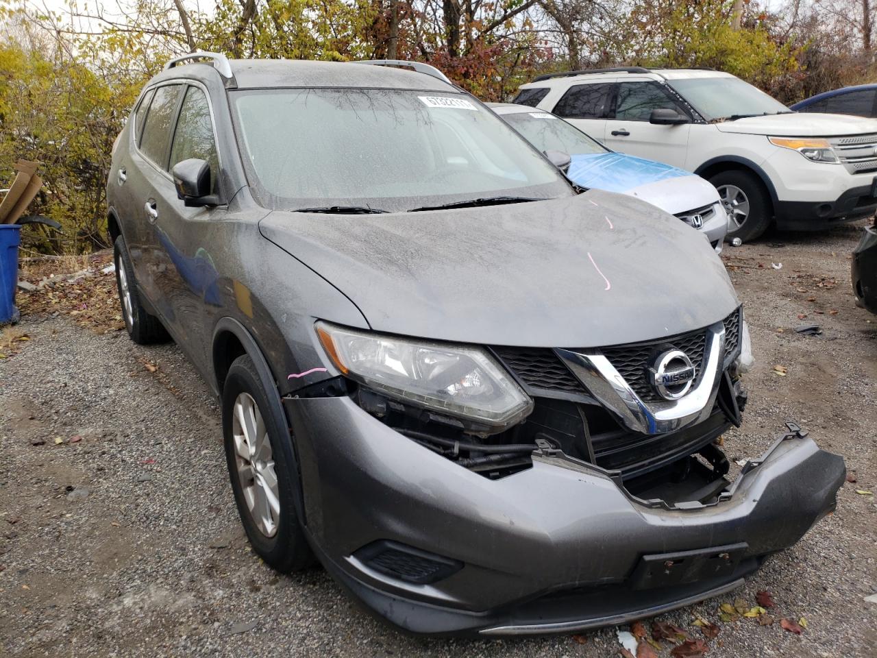 Photo 1 from auction – 2015 NISSAN ROGUE S with VIN 5N1AT2MV3FC809752