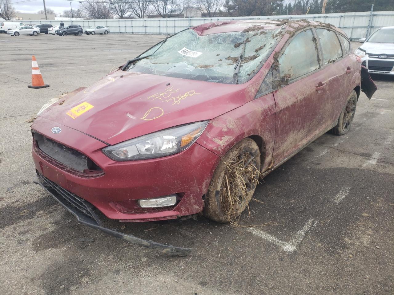 Photo 2 from auction – 2016 FORD FOCUS SE with VIN 1FADP3K26GL206113