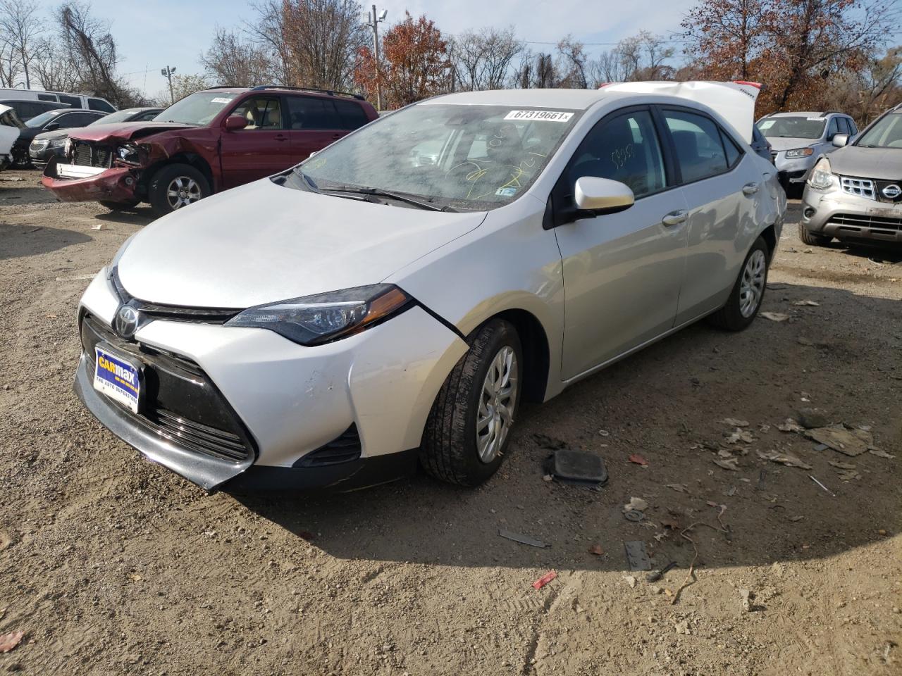 Photo 2 from auction – 2018 TOYOTA COROLLA L with VIN 5YFBURHE7JP756515