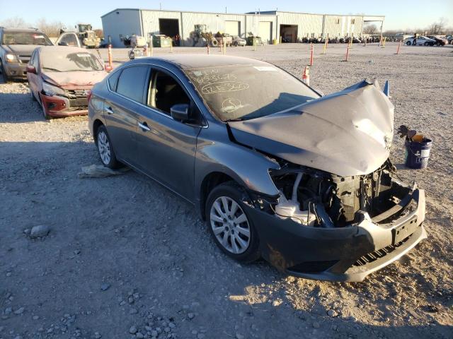 NISSAN SENTRA S 2017 with VIN 3N1AB7AP2HL653675 - Photo from auction