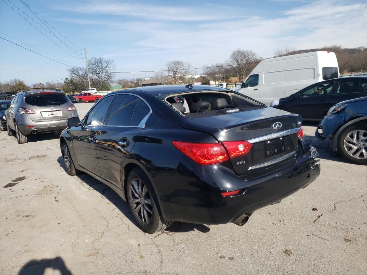 Photo 3 from auction – 2017 INFINITI Q50 BASE with VIN JN1CV7AR4HM682117