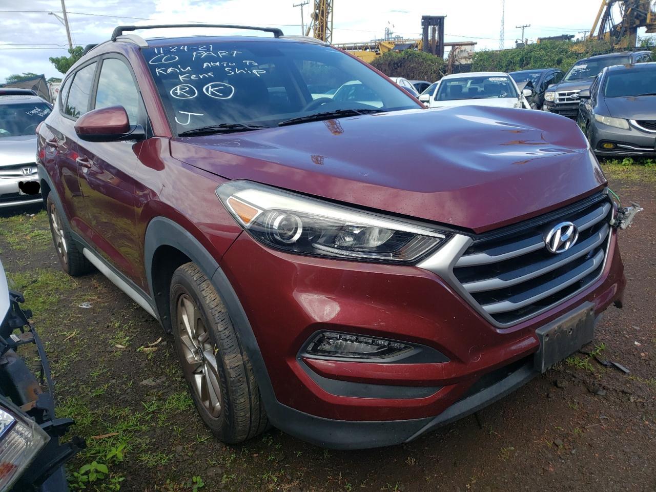 HYUNDAI TUCSON LIM 2017 with VIN KM8J33A47HU486191 - Photo from auction