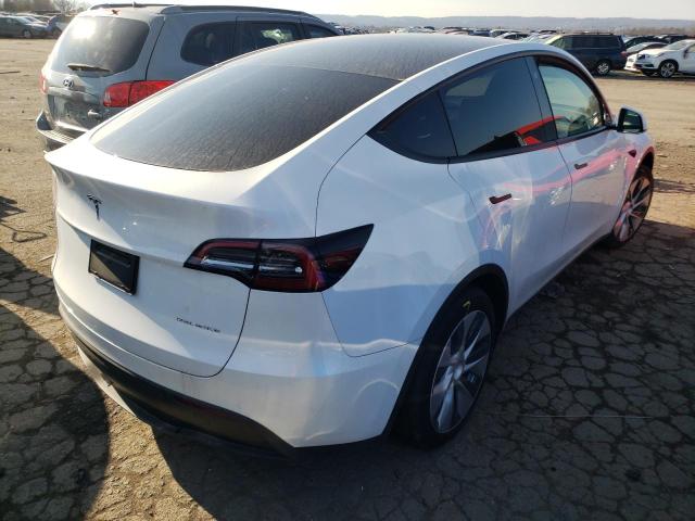 Photo 4 from auction – 2021 TESLA MODEL Y with VIN 5YJYGDEE4MF229332