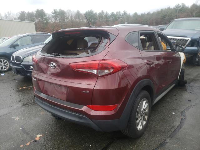 Photo 4 from auction – 2017 HYUNDAI TUCSON LIM with VIN KM8J3CA40HU483374