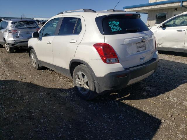 Photo 3 from auction – 2015 CHEVROLET TRAX 1LT with VIN KL7CJLSB1FB078291