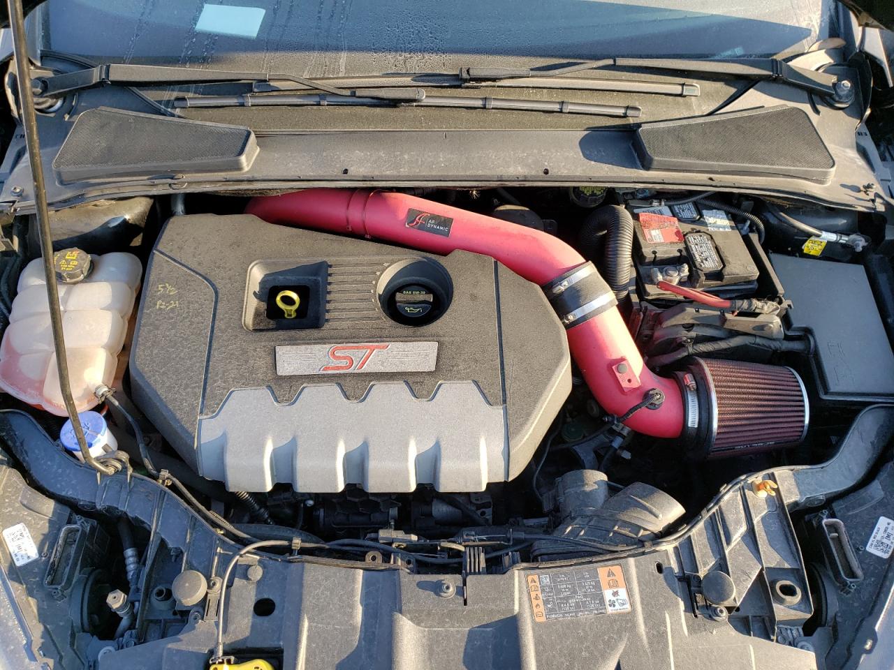 Photo 7 from auction – 2018 FORD FOCUS ST with VIN 1FADP3L99JL329696