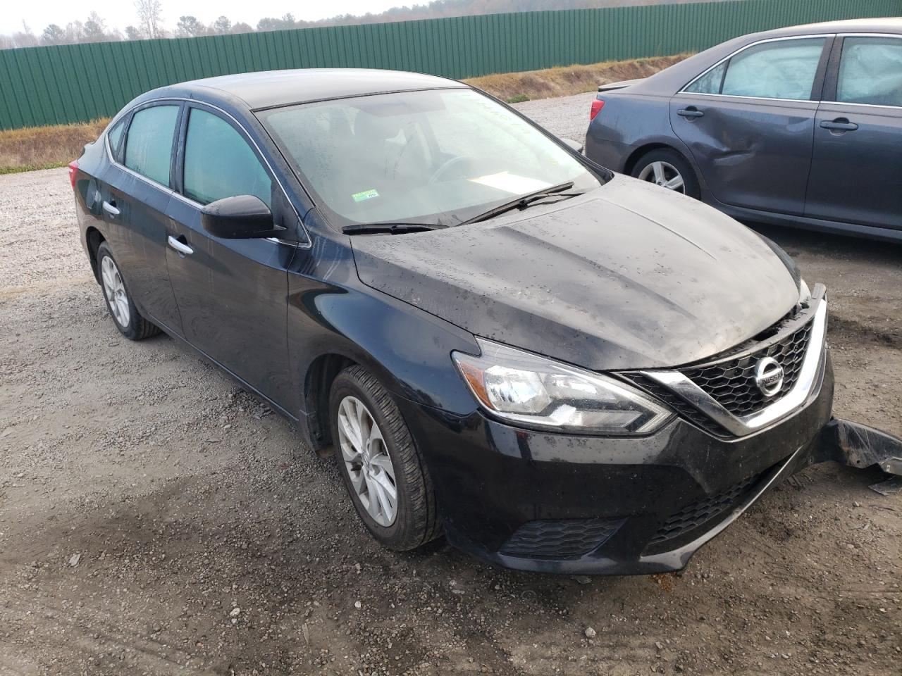 NISSAN SENTRA S 2019 with VIN 3N1AB7AP3KL608459 - Photo from auction