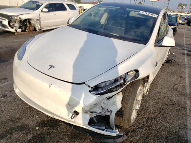 Photo 2 from auction – 2021 TESLA MODEL Y with VIN 5YJYGDEE6MF264325