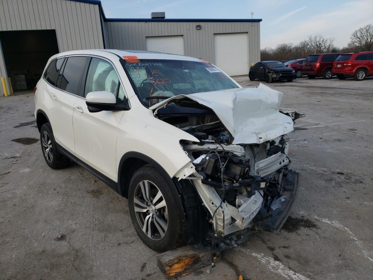Photo 1 from auction – 2018 HONDA PILOT EXL with VIN 5FNYF6H56JB055107
