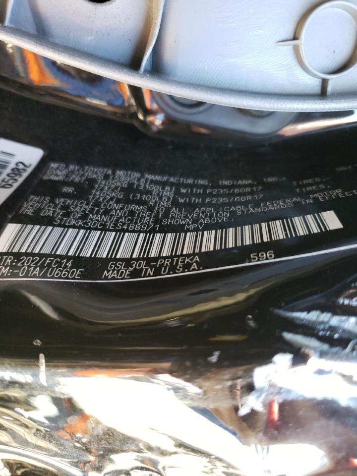 Photo 10 from auction – 2014 TOYOTA SIENNA LE with VIN 5TDKK3DC1ES488971