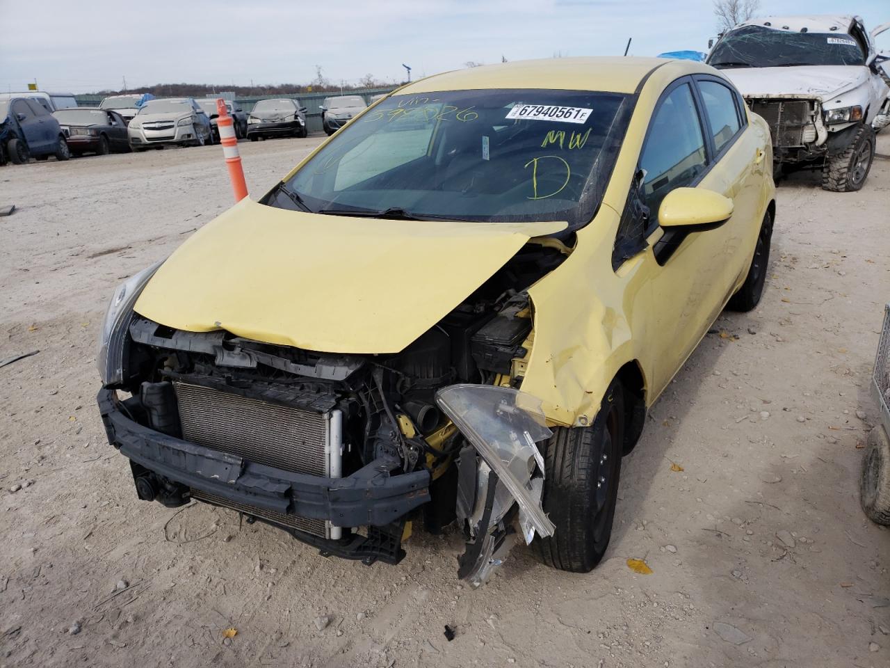 Photo 2 from auction – 2016 KIA RIO LX with VIN KNADM4A3XG6598026