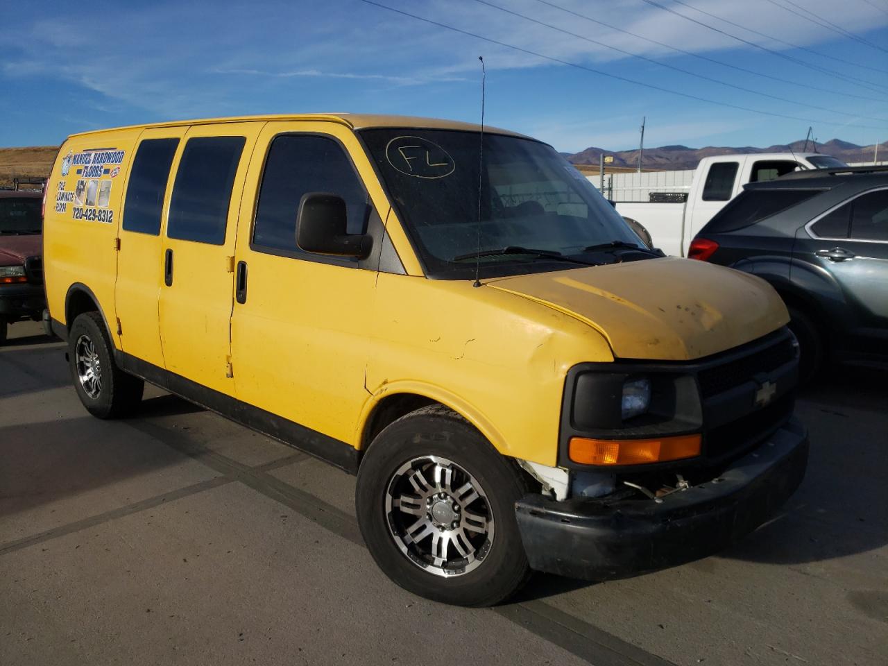 CHEVROLET EXPRESS G2 2003 with VIN 1GCFG25T031200718 - Photo from auction