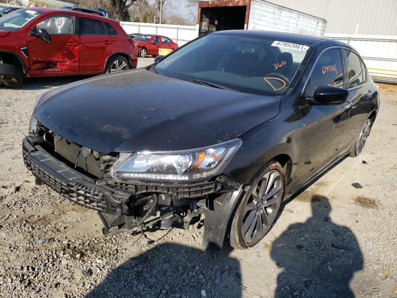 Photo 2 from auction – 2013 HONDA ACCORD SPO with VIN 1HGCR2F58DA250041