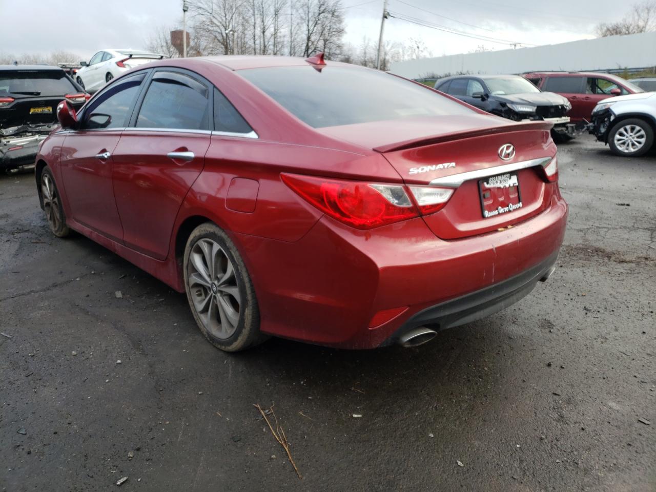 Photo 3 from auction – 2014 HYUNDAI SONATA SE with VIN 5NPEC4AC8EH852376