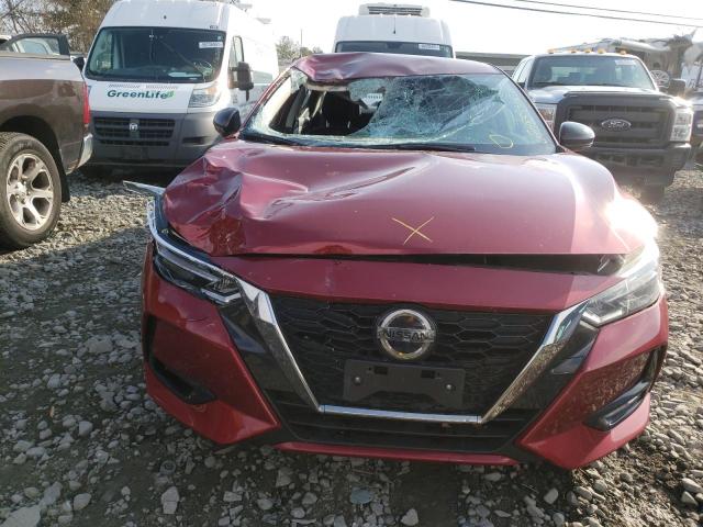 Photo 9 from auction – 2021 NISSAN SENTRA SR with VIN 3N1AB8DV7MY211133