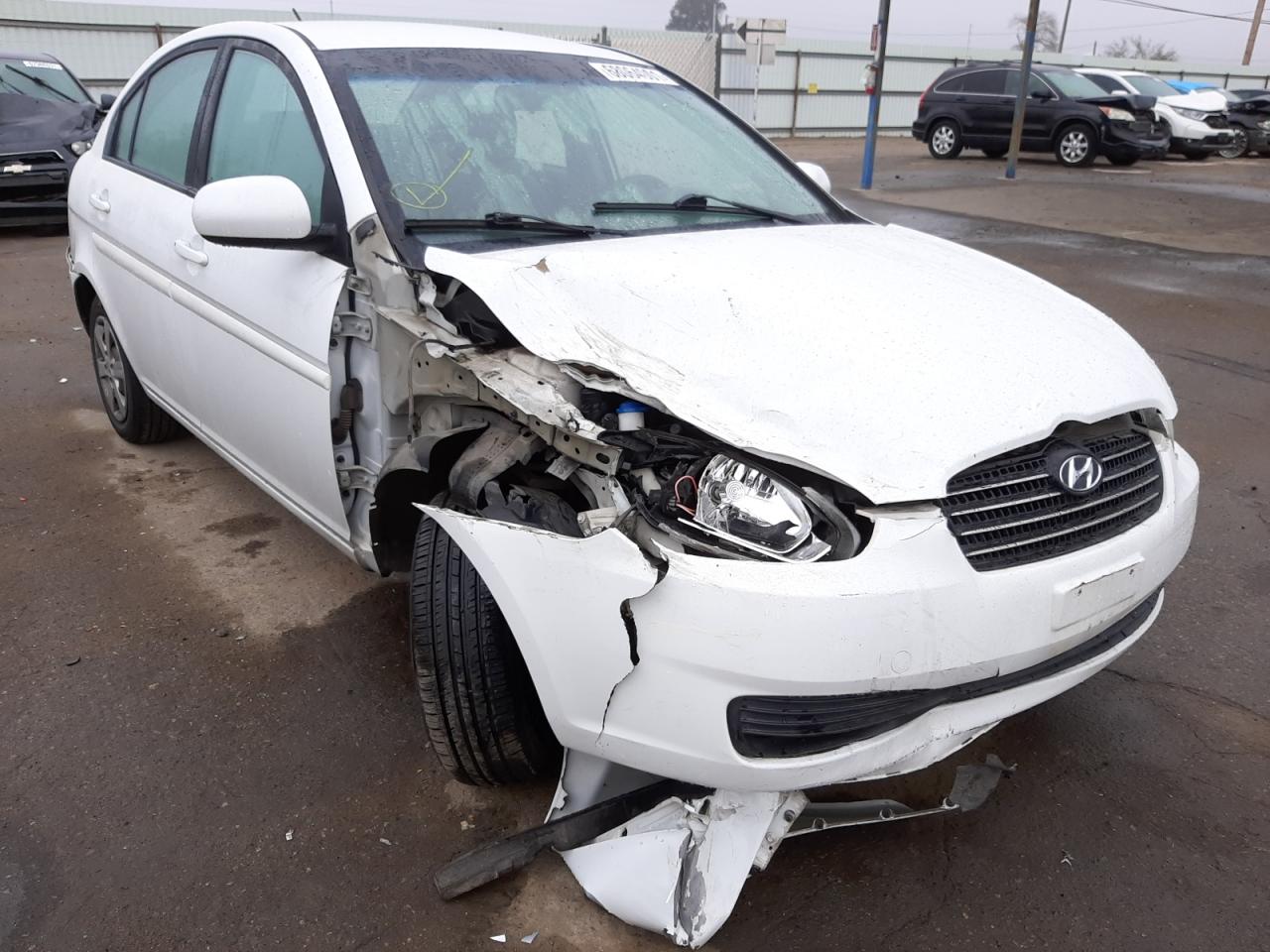 HYUNDAI ACCENT GLS 2011 with VIN KMHCN4AC5BU610093 - Photo from auction
