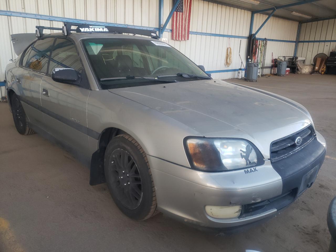SUBARU LEGACY GT 2001 with VIN 4S3BE656817202698 - Photo from auction