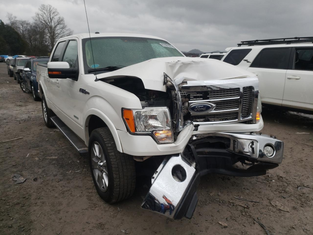 FORD F150 SUPER 2012 with VIN 1FTFW1ET1CFC88131 - Photo from auction