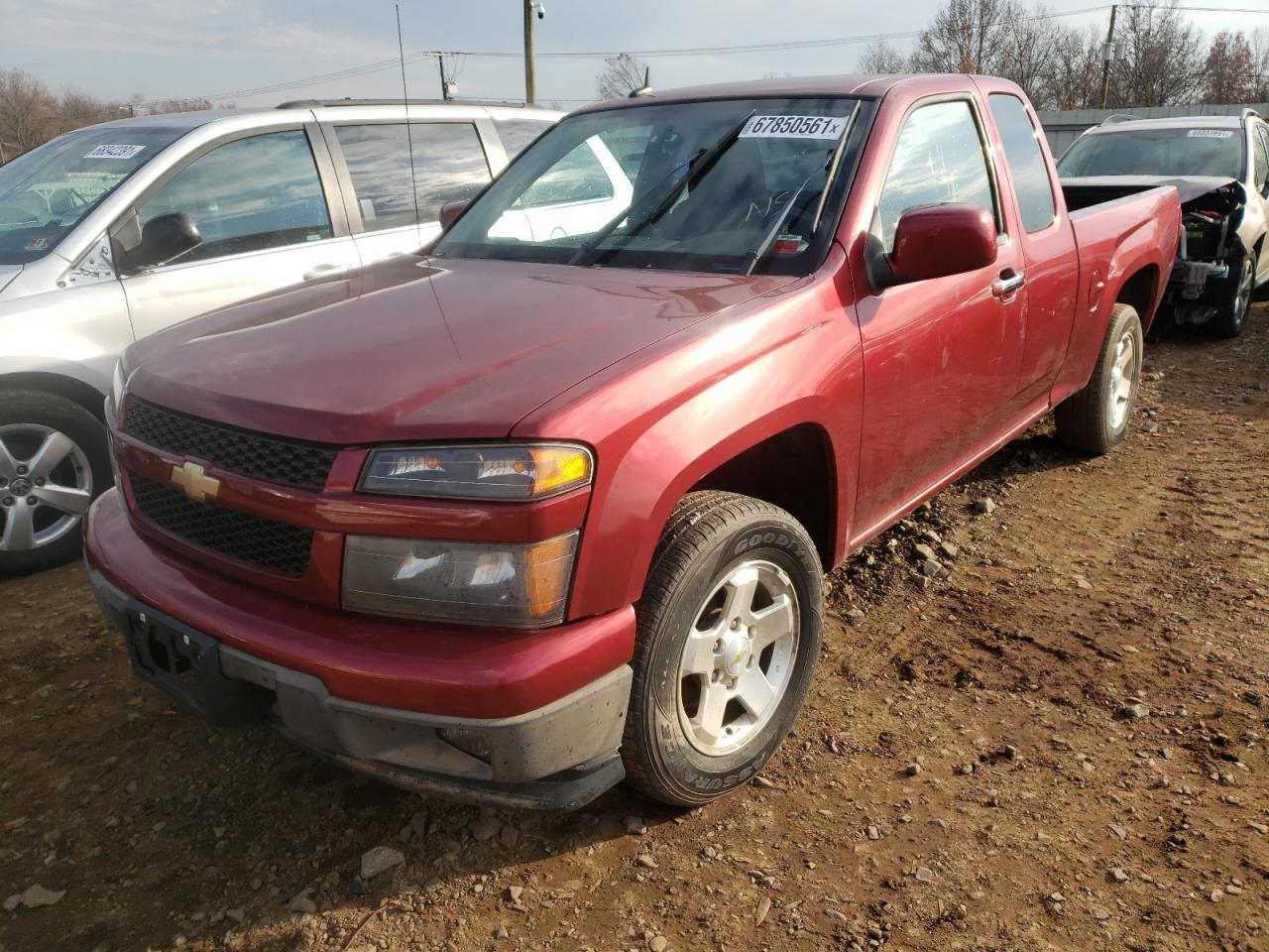 Photo 2 from auction – 2011 CHEVROLET COLORADO L with VIN 1GCESCF90B8101809