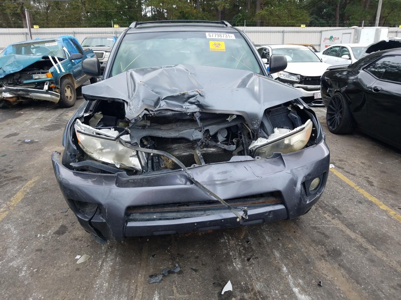 Photo 9 from auction – 2007 TOYOTA 4-RUNNER with VIN JTEZU14R570086082
