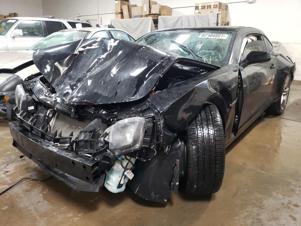 Photo 2 from auction – 2011 CHEVROLET CAMARO LS with VIN 2G1FA1ED0B9102974