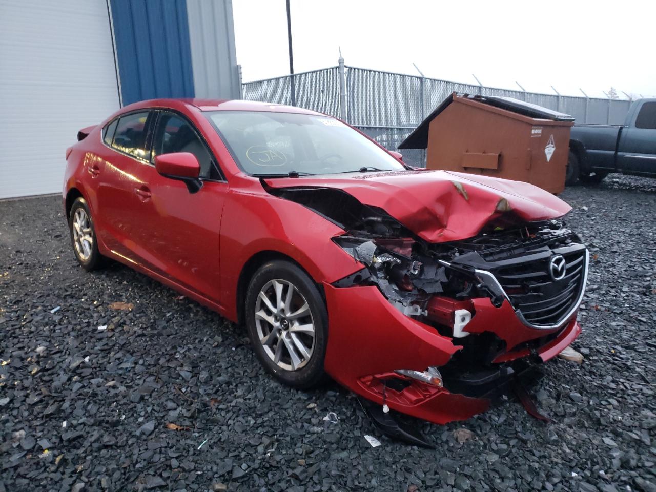 MAZDA 3 TOURING 2014 with VIN JM1BM1V79E1145354 - Photo from auction