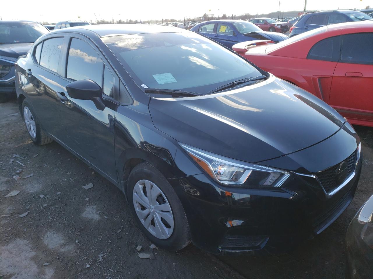 NISSAN VERSA S 2021 with VIN 3N1CN8DVXML894734 - Photo from auction