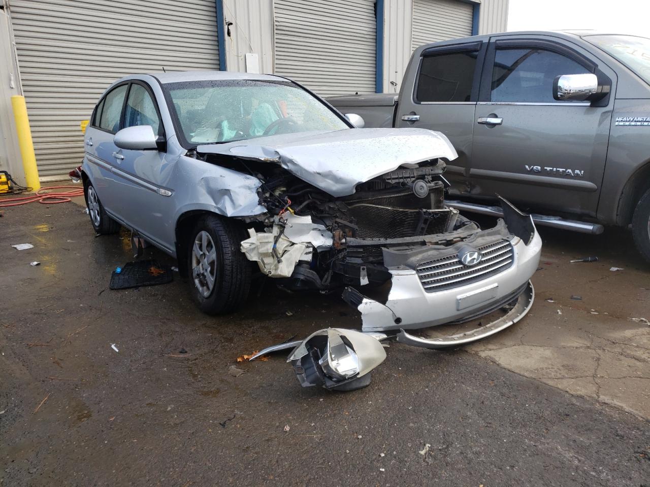 HYUNDAI ACCENT GLS 2007 with VIN KMHCN46C07U120872 - Photo from auction