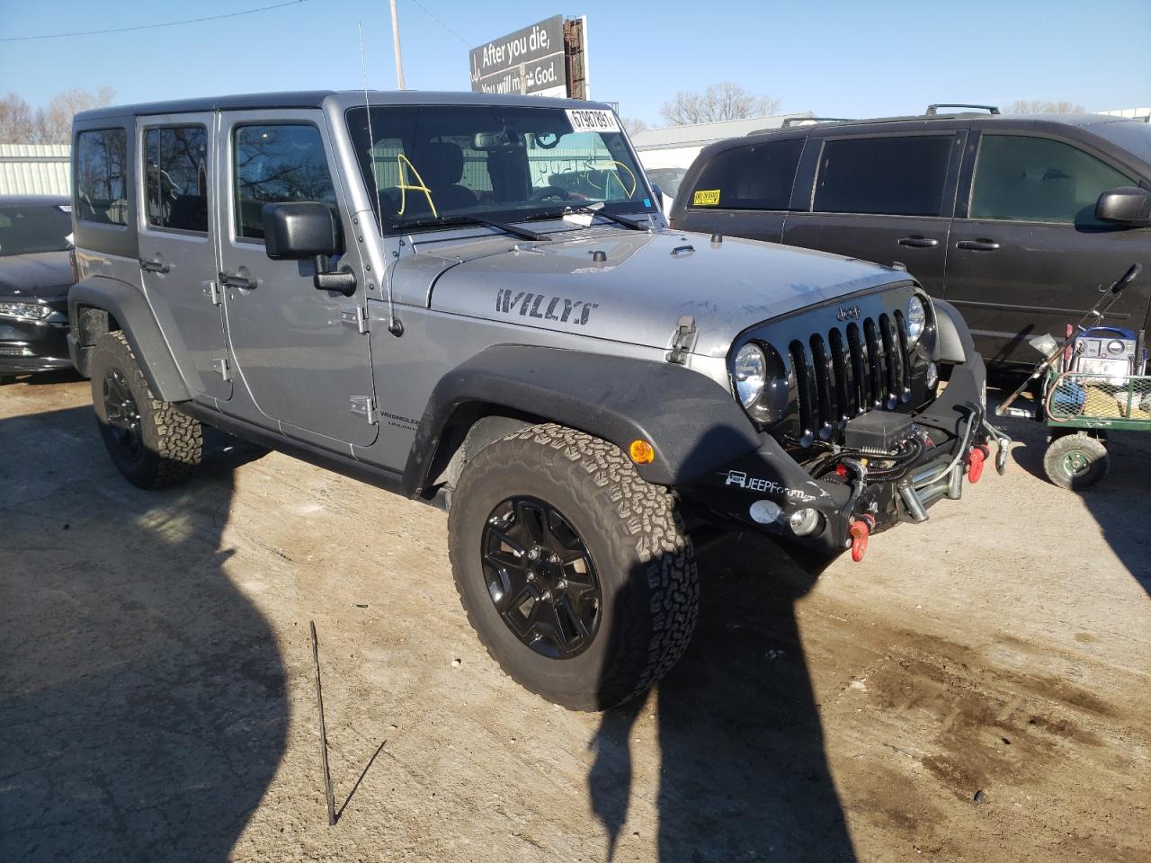Photo 1 from auction – 2018 JEEP WRANGLER U with VIN 1C4BJWDG9JL805530