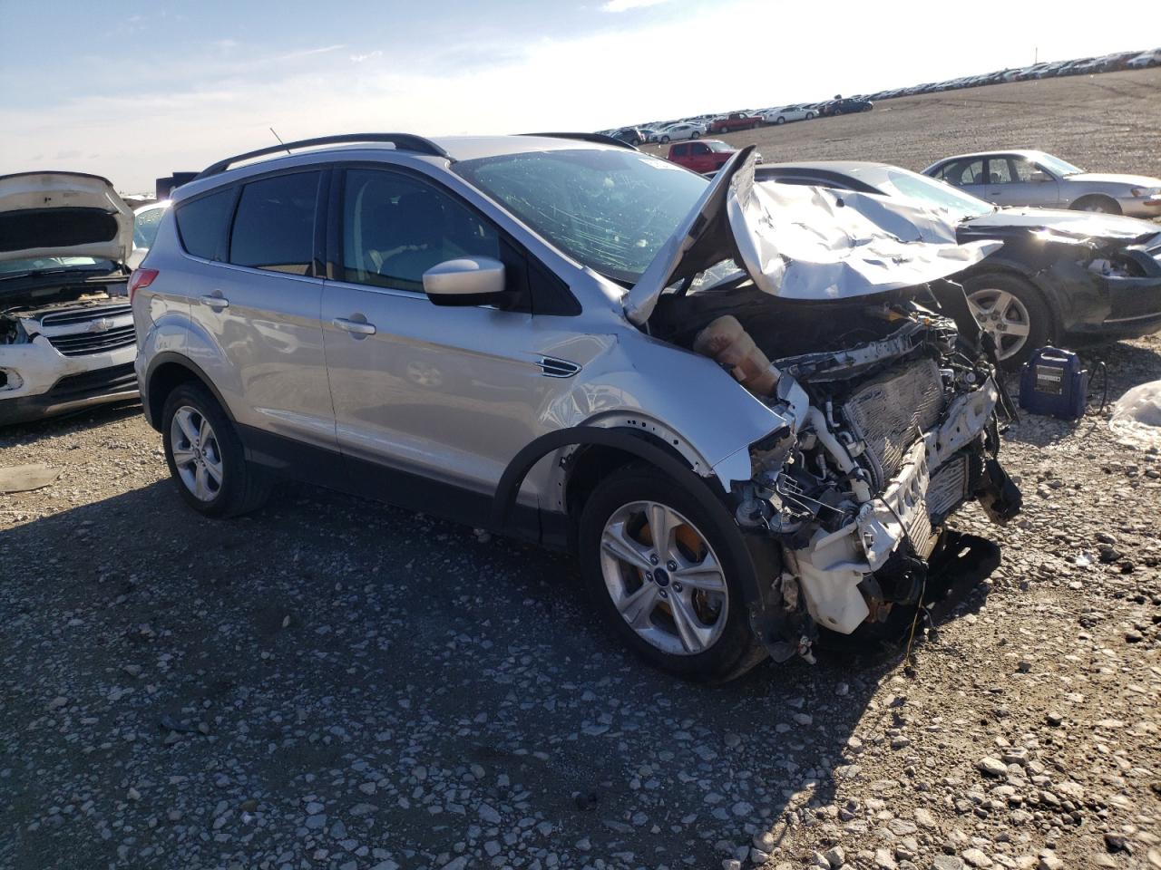 FORD ESCAPE SE 2016 with VIN 1FMCU9G98GUC71042 - Photo from auction