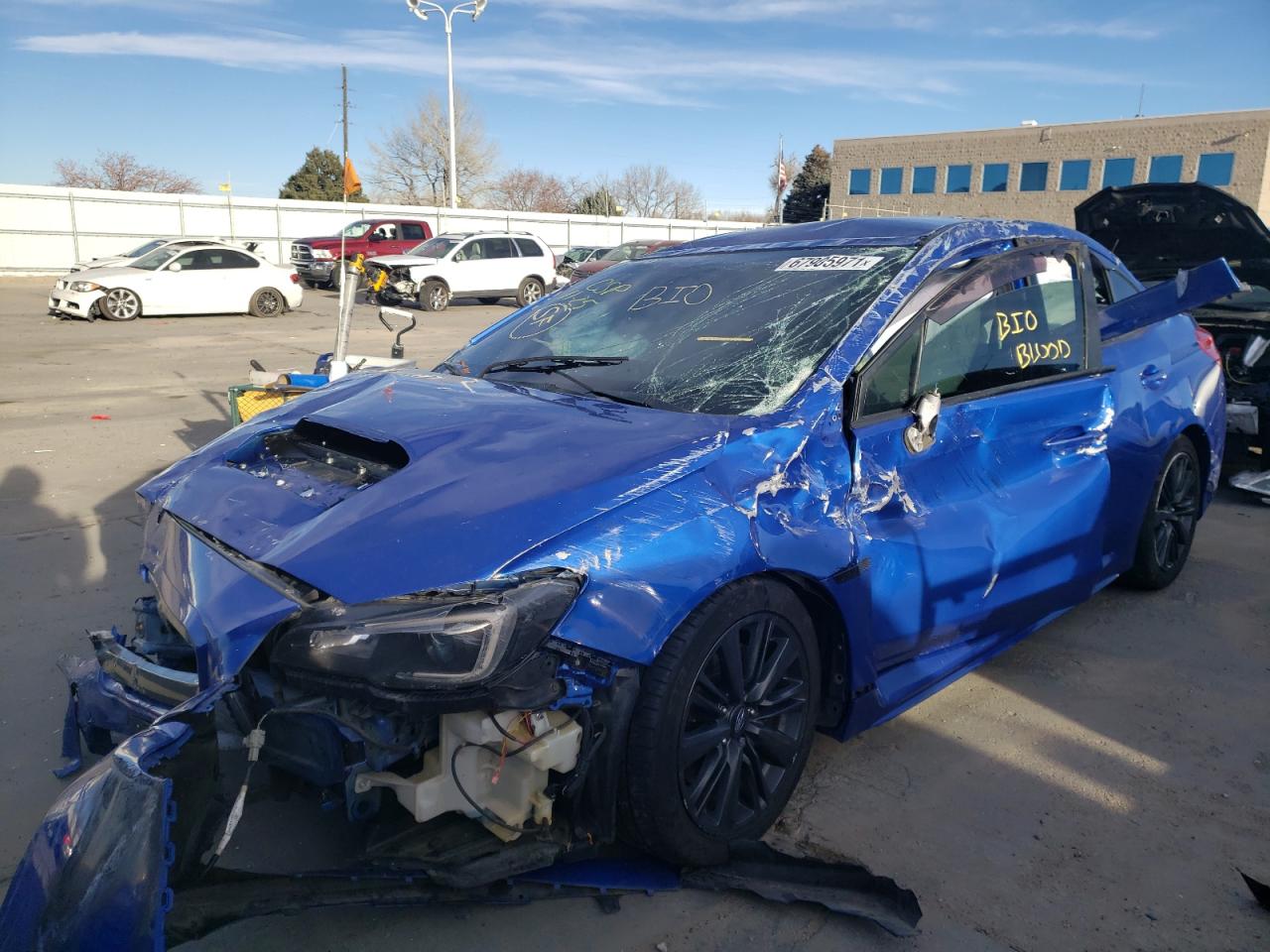 Photo 2 from auction – 2017 SUBARU WRX with VIN JF1VA1B60H9802300