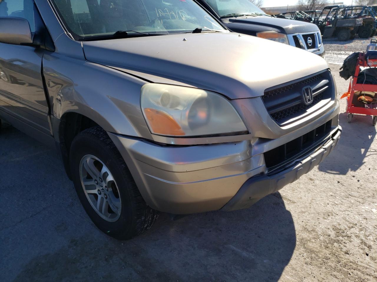 Photo 9 from auction – 2004 HONDA PILOT EXL with VIN 2HKYF18764H535058