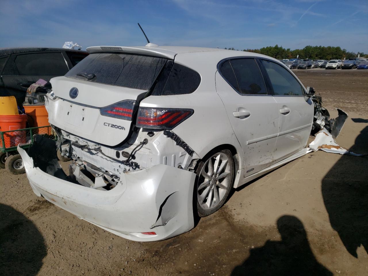 Photo 4 from auction – 2012 LEXUS CT 200 with VIN JTHKD5BH0C2090481