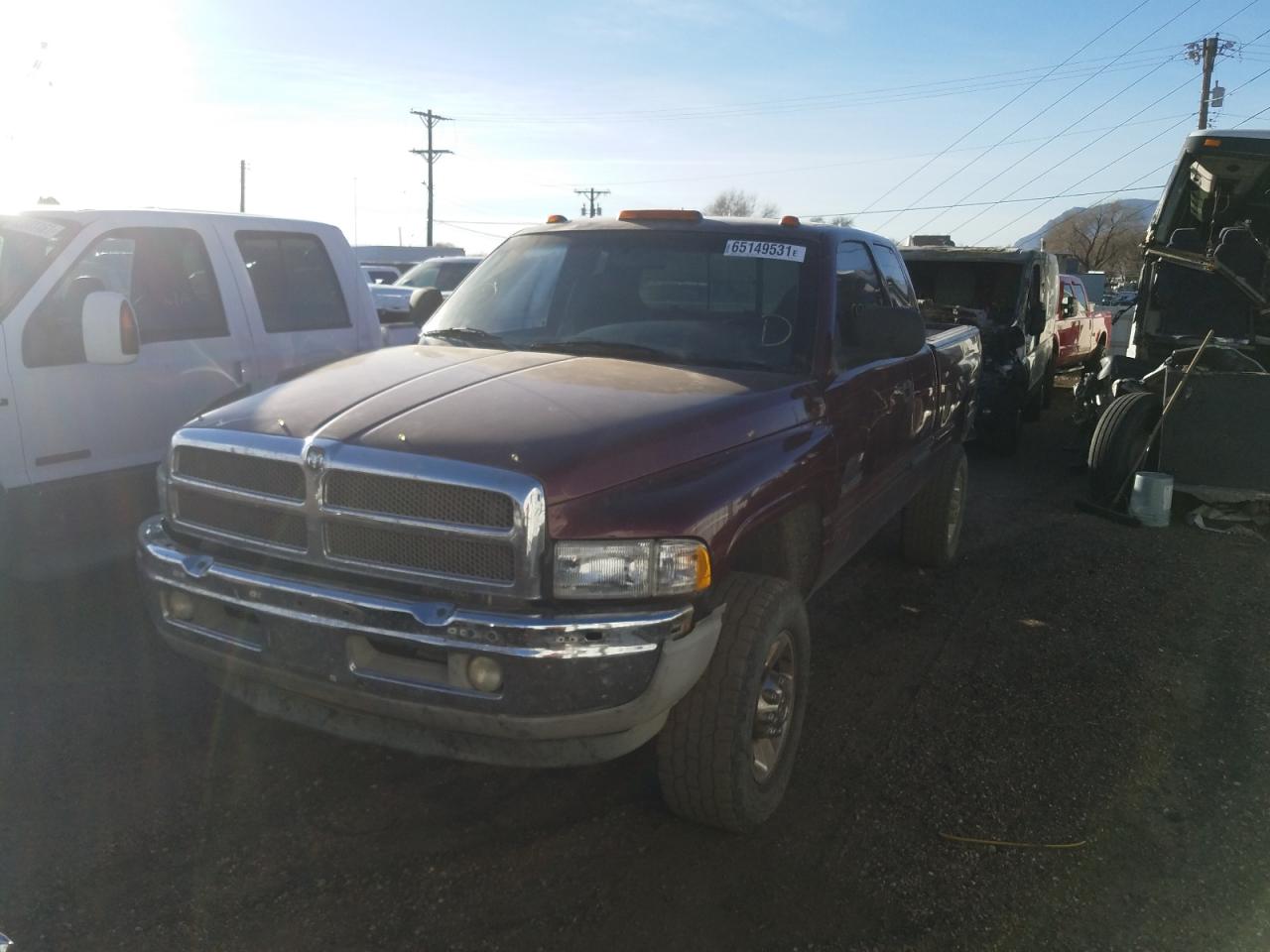 Photo 2 from auction – 2001 DODGE RAM 2500 with VIN 3B7KF23681G811772