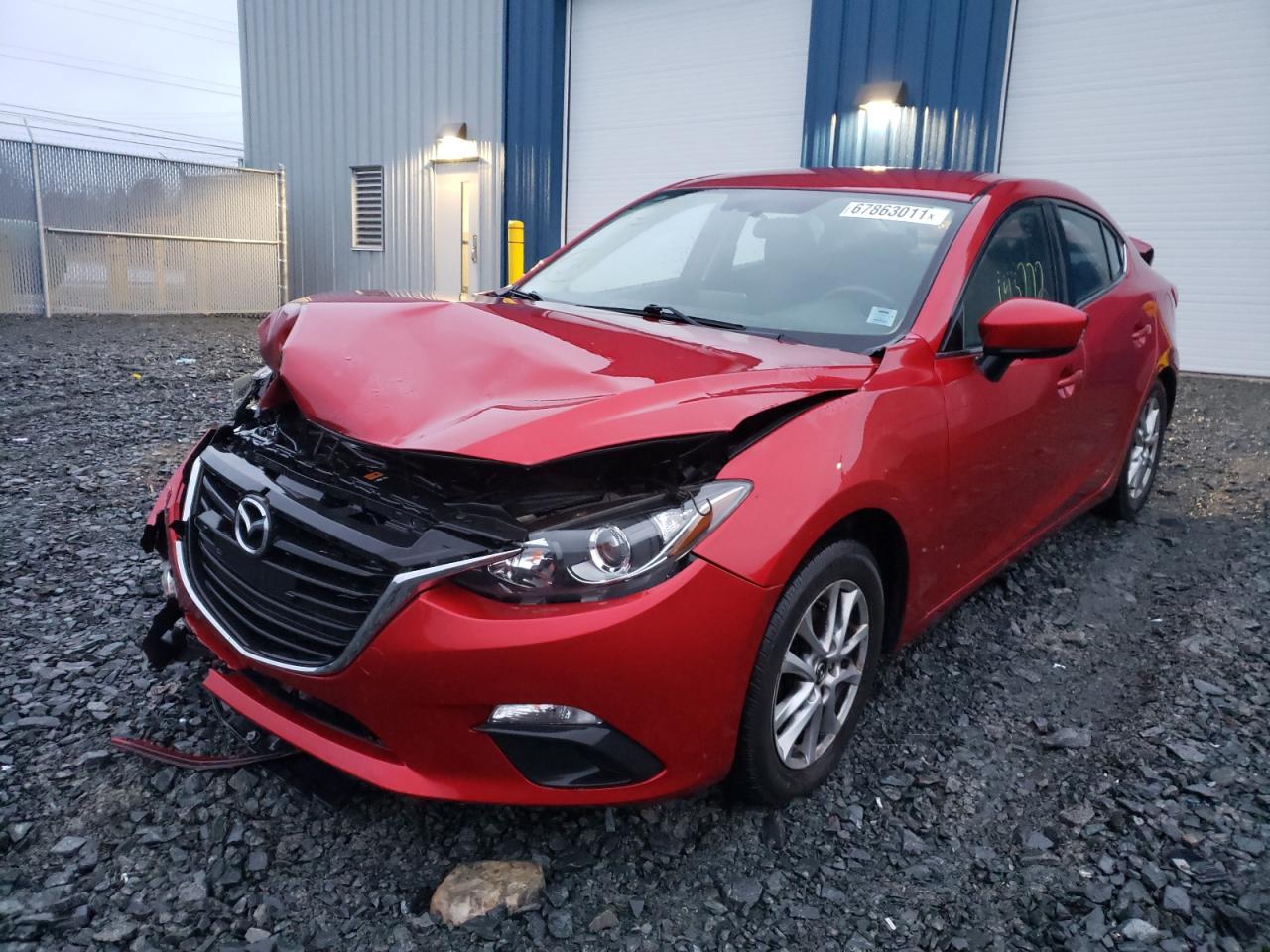 Photo 2 from auction – 2014 MAZDA 3 TOURING with VIN JM1BM1V79E1145354