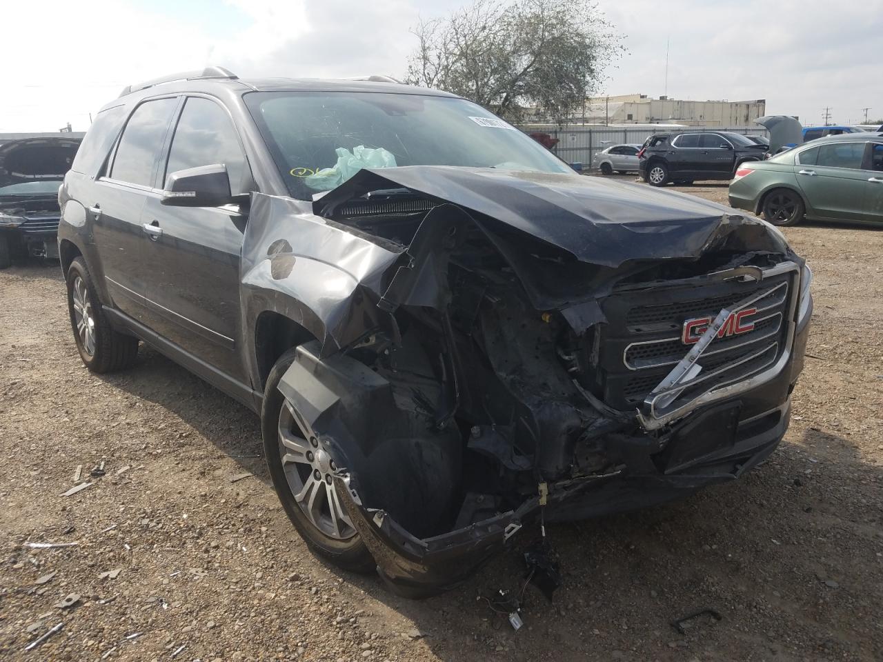 GMC ACADIA SLT 2015 with VIN 1GKKRSKD9FJ106531 - Photo from auction