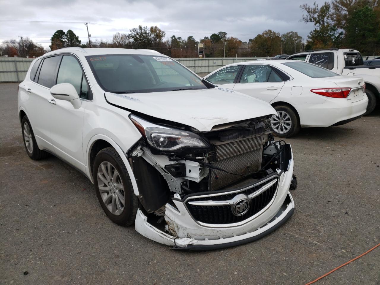 BUICK ENVISION E 2020 with VIN LRBFXCSA9LD211531 - Photo from auction