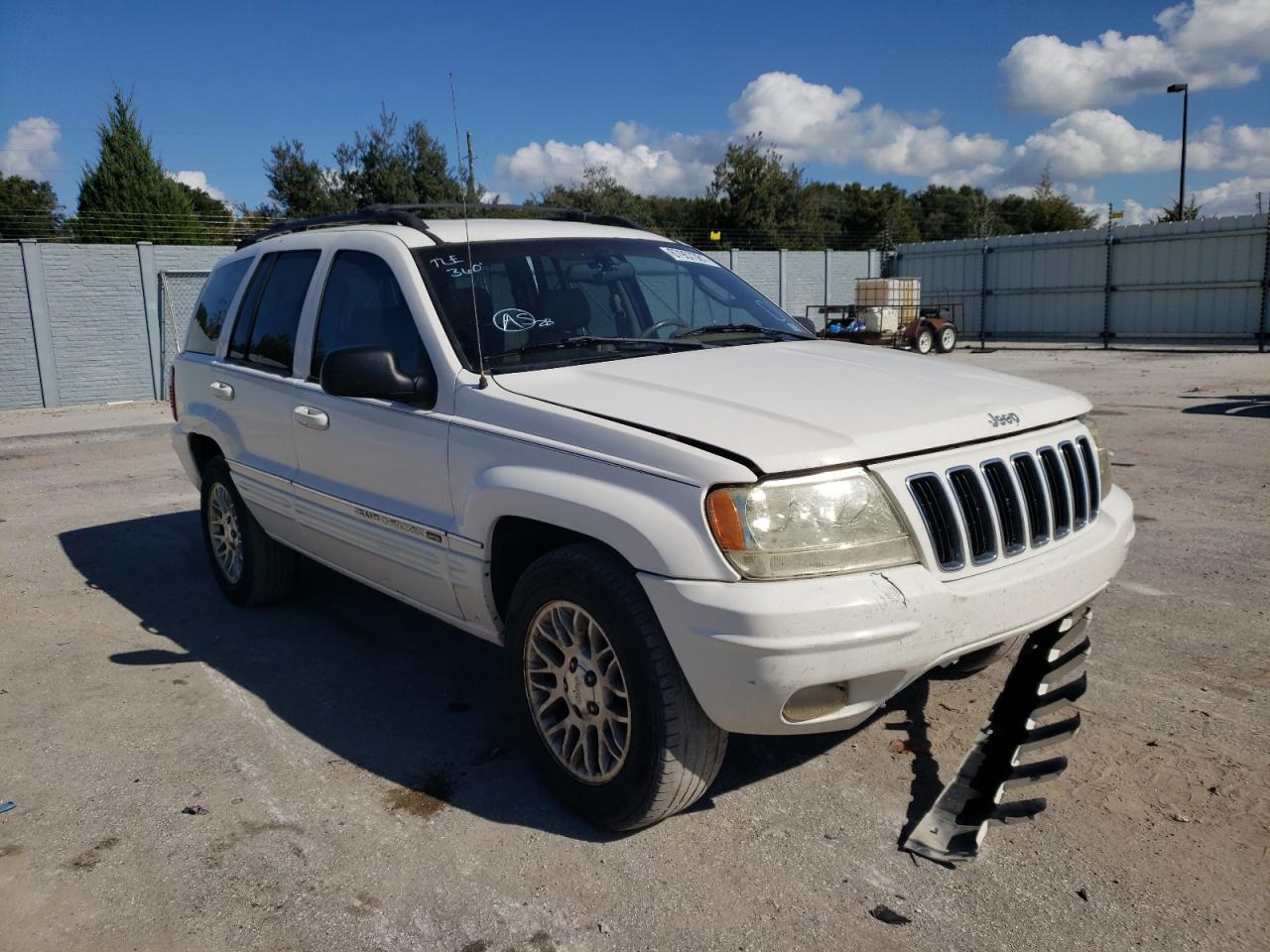 Photo 1 from auction – 2002 JEEP GRAND CHER with VIN 1J4GX58N82C216150
