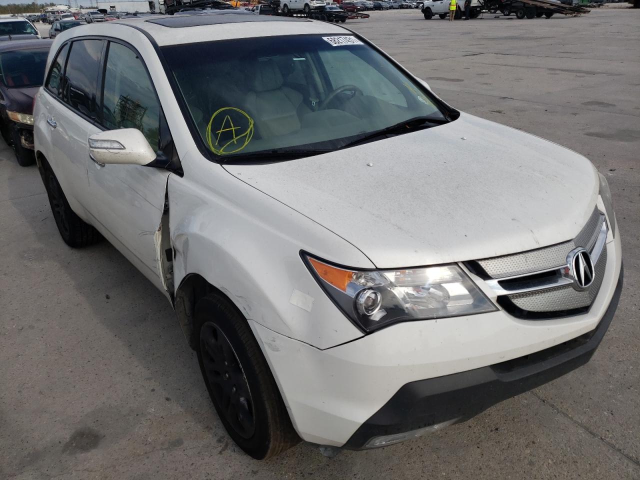 Photo 1 from auction – 2009 ACURA MDX TECHNO with VIN 2HNYD28609H518334