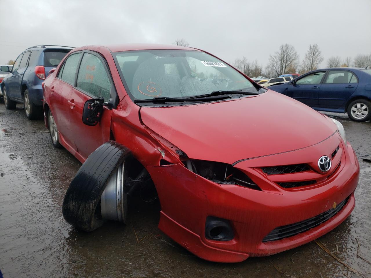 TOYOTA COROLLA BA 2013 with VIN 2T1BU4EE4DC119920 - Photo from auction