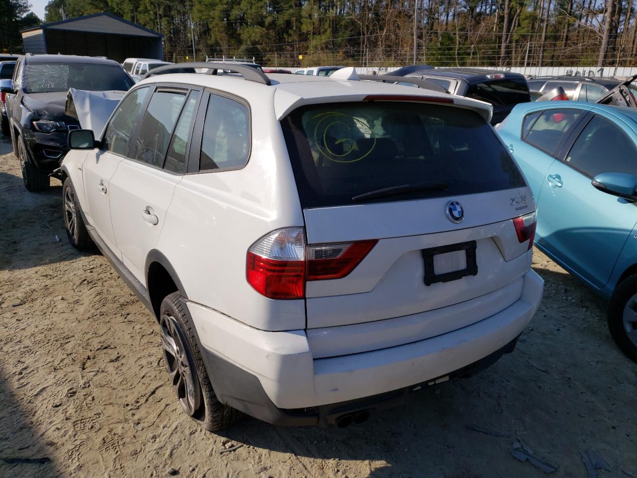 Photo 3 from auction – 2007 BMW X3 3.0SI with VIN WBXPC93487WF16970