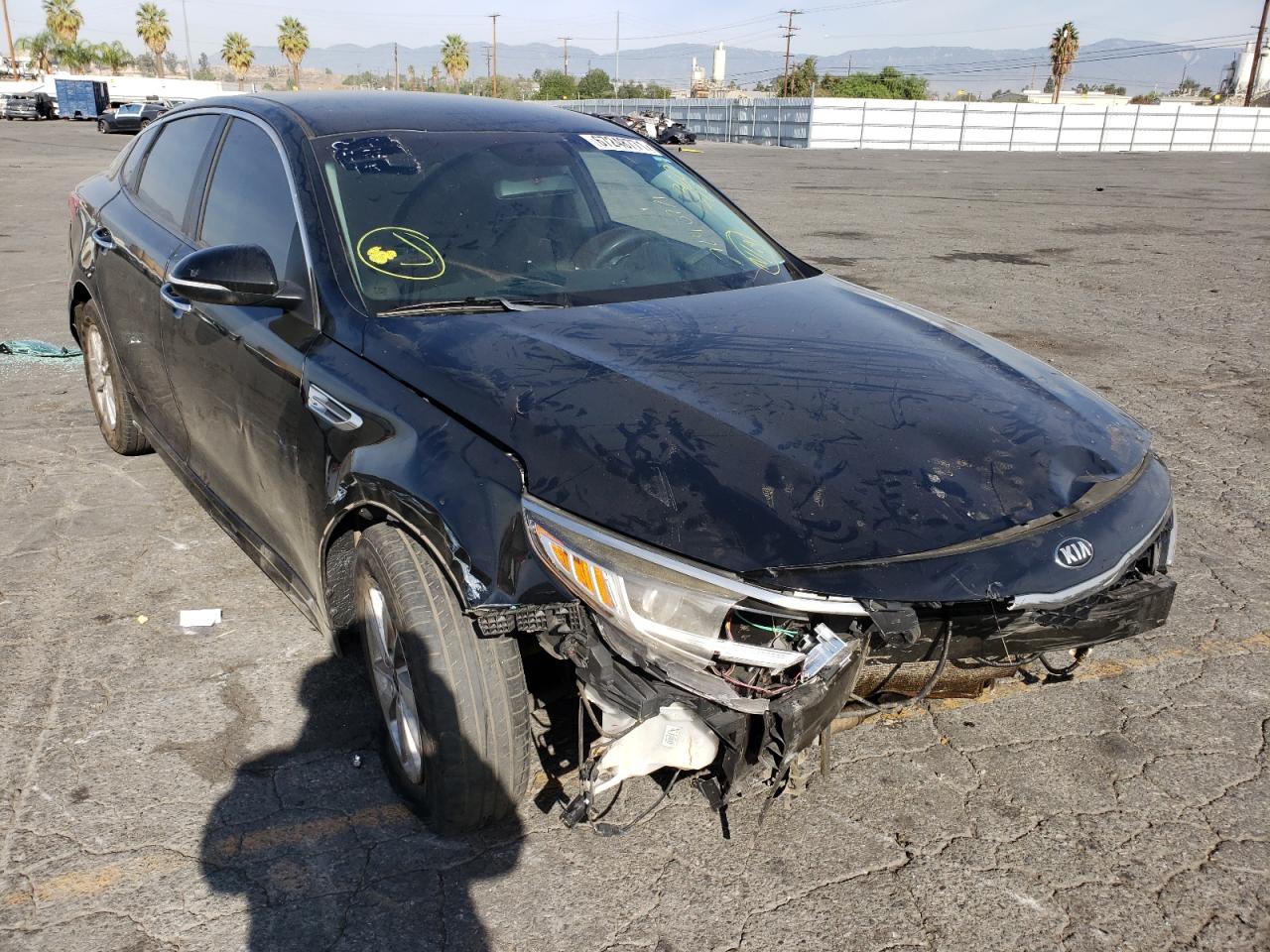 KIA OPTIMA LX 2016 with VIN 5XXGT4L32GG090750 - Photo from auction